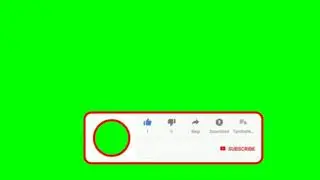 Green Screen ~ Subscribe, Like, Comment, Share Button with Channel Logo [NO COPYRIGHT]