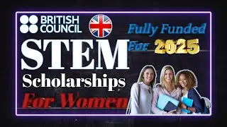 Fully funded scholarships for international students in the UK | STEM scholarships #scholarship