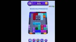 Color Block Jam Level 378 Walkthrough