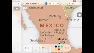 Map according to USA 
