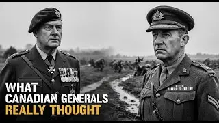 British and Canadian forces preparing for the invasion of Europe.