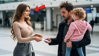 She gave up her seat to a tired dad and his daughter &mdash; not knowing he was a hidden billionaire....