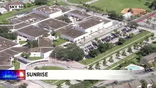 A threat made by one student to another prompts code red at Sunrise middle school