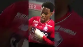Jonathan David penalty goal vs Lyon