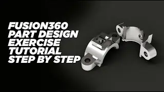 Fusion 360 Part design tutorial for beginners in 2020|Autodesk Fusion 360