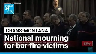 Switzerland holds memorial service during day of national mourning &bull; FRANCE 24 English