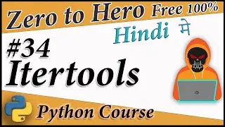 How Itertools works in Python || Python Free tutorial #34 || Death Code