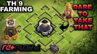 TH9 Best Farming Base New Update 