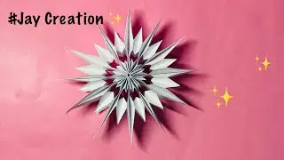 How to Prepare Paper Star ⭐️ #diy #papercraft #origami @jaycreation2024 