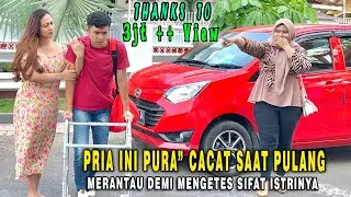 PURA PURA CACAT SAAT PULANG MERANTAU DEMI NGETES ISTRI TAK DISANGKA RESPON ISTRINYA BIKIN SEMUA SYOK