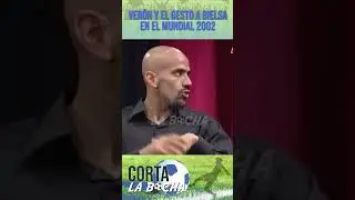 Veron y el gesto a Bielsa en Argentina - Suecia 2002
