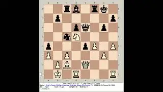Stockfish 17.1 против Fab 1.16 | Королевская пешка: Сицилийская классическая защита #шахматы