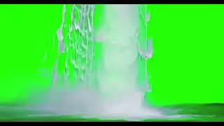 4K Green Screen Free - JUNGLE WATERFALL 11