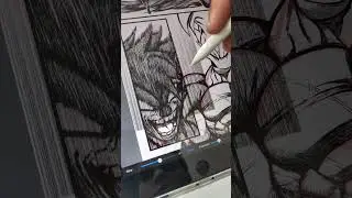 aplicando RET&Iacute;CULAS no meu mang&aacute;, pr&oacute;ximo cap&iacute;tulo est&aacute; pra chegar pessoal ! #mangaka #manga #anime