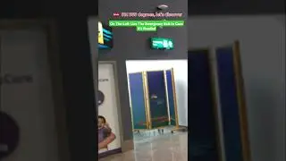 On The Left Lies The Bangalore Airport's Emergency Exit In Case It's Needed, Bangalore, India.