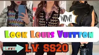 Look Woman Fashion LVSS 2020 Louis Vuitton Last Collection woman&rsquo;s Ready to Wear .