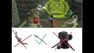 Melee Lizardmen Shamans Example in Molch Temple (140-160+ kph)