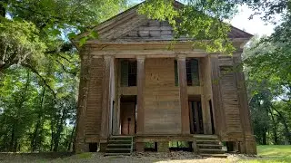 Abandoned Adam's Grove Presbyterian Church, Sardis, Alabama