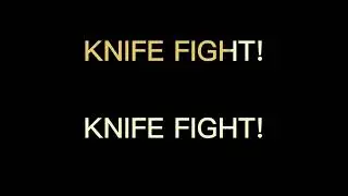 Knife Fight by Lemon Demon karaoke (no vocals) duet