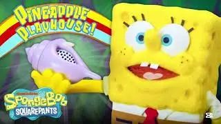 SpongeBob SquarePants The Magic Conch from episode pineapple playhouses with puppets 2025 2026