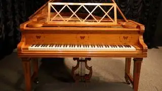 Custom Designed Bechstein Art-Case Parlor Grand Piano