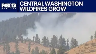 Washington wildfires continue to grow in Chelan County
