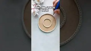 Diy Diya stand / Diy Tealight Holder #diy #diwali #homedecor #tealightholder #youtubeshorts #shorts