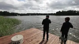 CHRIS Camp Tarda, pomost wędkarski