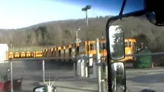 Driving 1995 BlueBird 3800 School Bus