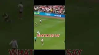 what did Dan Neil actually say to the linesman