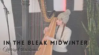 In the Bleak Midwinter harp cover // Bridget Jackson Harp