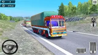 Indian Cargo Truck Driver Simulator - Offroad Truck Driving games - Android GamePlay