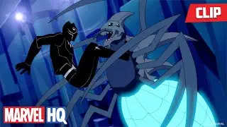 The Avengers vs. Giant Spiders 🕷️🕸️ | Marvel's Avengers Assemble |&nbsp;@MarvelHQ