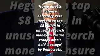 Shutdown Nightmare: Pentagon Raids R&D Funds for Soldier Pay! ⚠️ #news #media #politics