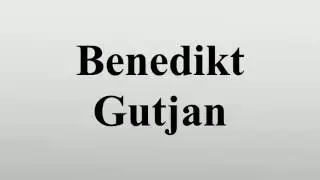 Benedikt Gutjan