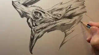 Allen Williams -  Dragon /Kaiju head warm up