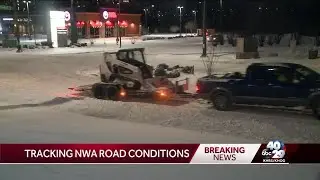 Arkansas Department of Transportation working hard to clear roads