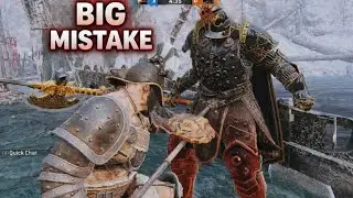 He Wanted a REMATCH… So I Beat Him Again  In For Honor