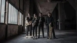 Michael Nyman - Songs for Tony (1st movement) | Multiphonic saxophone quartet