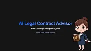 AI Legal Contract Advisor - IBM Dev Day Hackathon 2026