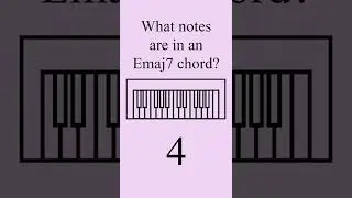 E Major 7 Chord Quiz