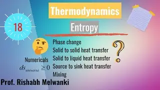 Module 2: Numericals on Entropy: Lec 18