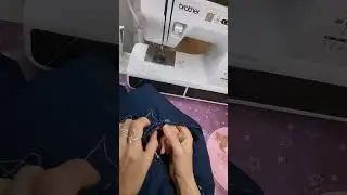 #handsewing #sewingprocess #textileart #crafting #sewingvideo #sewingtips #handmadewithlove