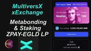 xExchange DEX: Claiming Metabonding + Creating ZPAY-EGLD LP Liquidity To Stake in ZoidPay $WAND Farm