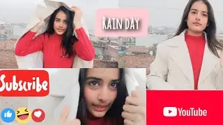 Vlog gya barish m🤪😂 || Rain day 🌧️☔ 