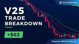 Volatility 25 Index Trade Breakdown | Smart Entry & $ Profits Explained (V25 Trading)