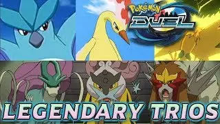 FULL LEGENDARY BIRD AND BEAST DECK!! Pokemon Duel MASTER'S LEAGUE DUELS W Frosty Kones