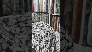 Summer Cool Georgette Print Fabric | Perfect for Heat #onlineshopping #fabric #georgette