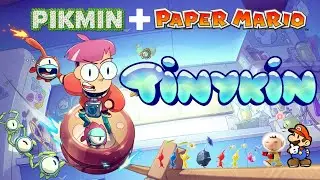 Tinykin - Combination of Pikmin & Paper Mario