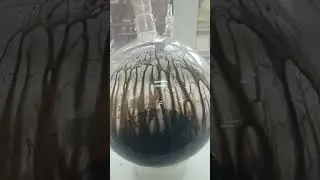 необычное смачивание. unusual wetting. #chemistry #химия #flask #boiling #колба#реактив#реакция